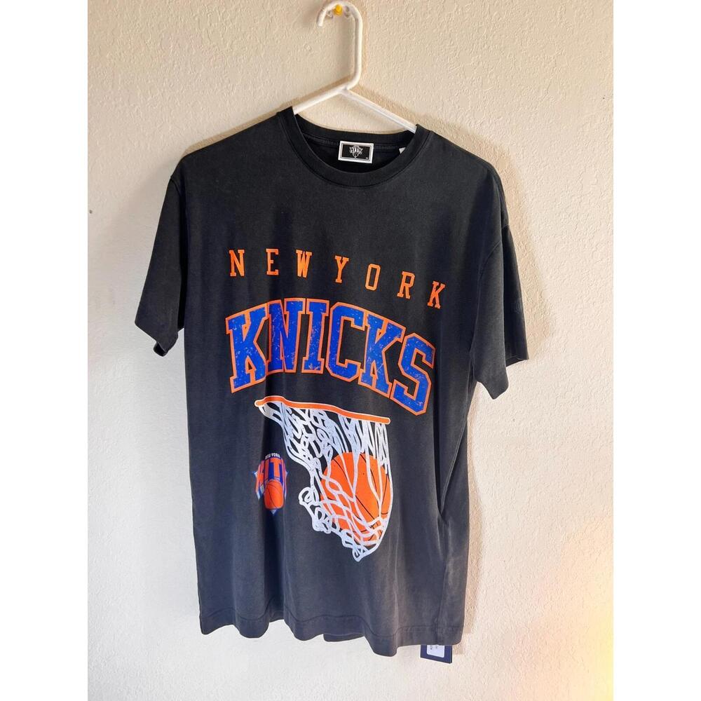 Kith New York Knicks Basketball Tee Black Xs